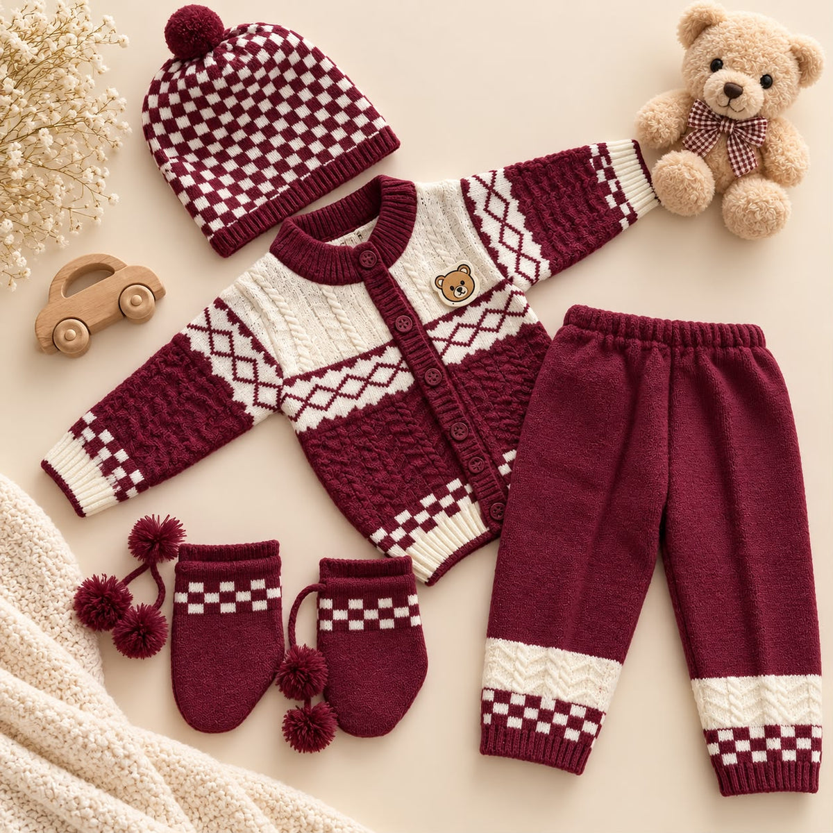 Woollen Sweater Set MN01