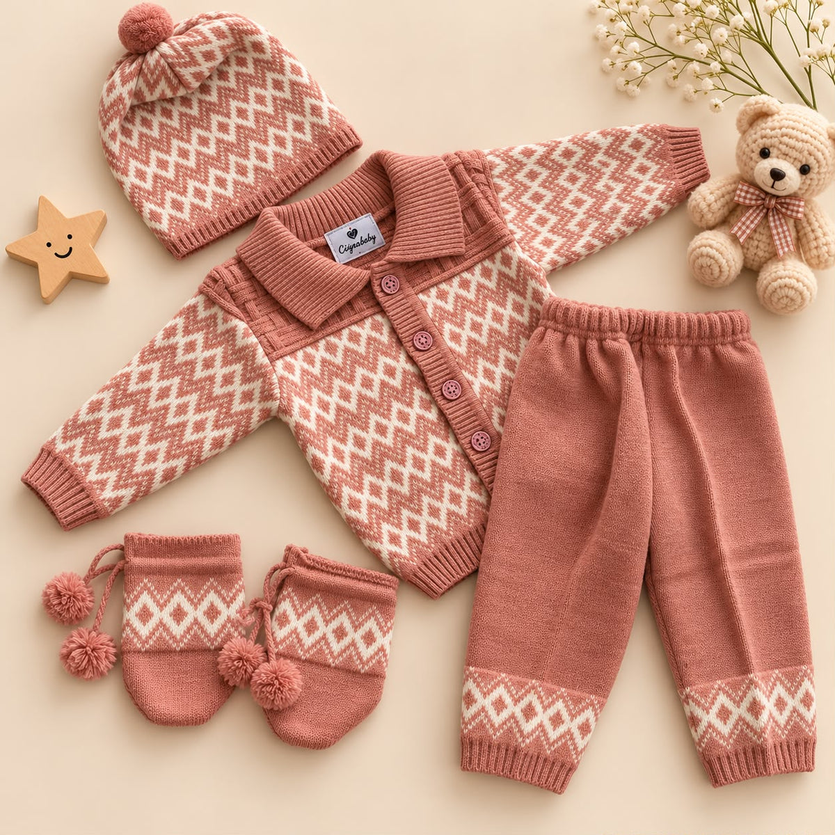 Woollen Sweater Set MN01
