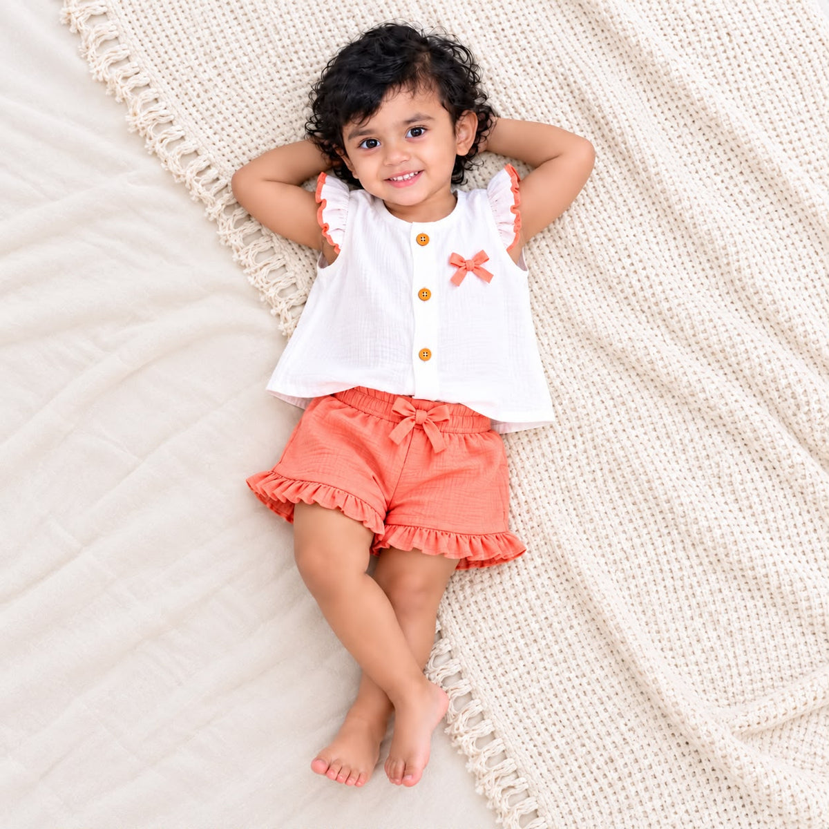 Premium Muslin Short Set set DL01
