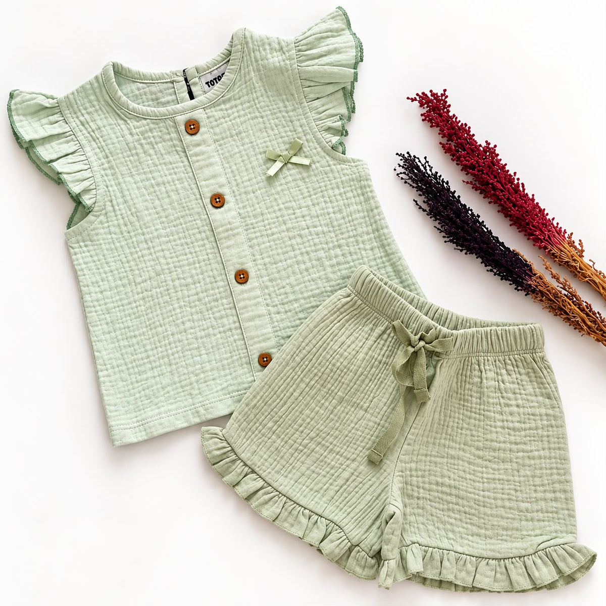 Premium Muslin Short Set set DL01