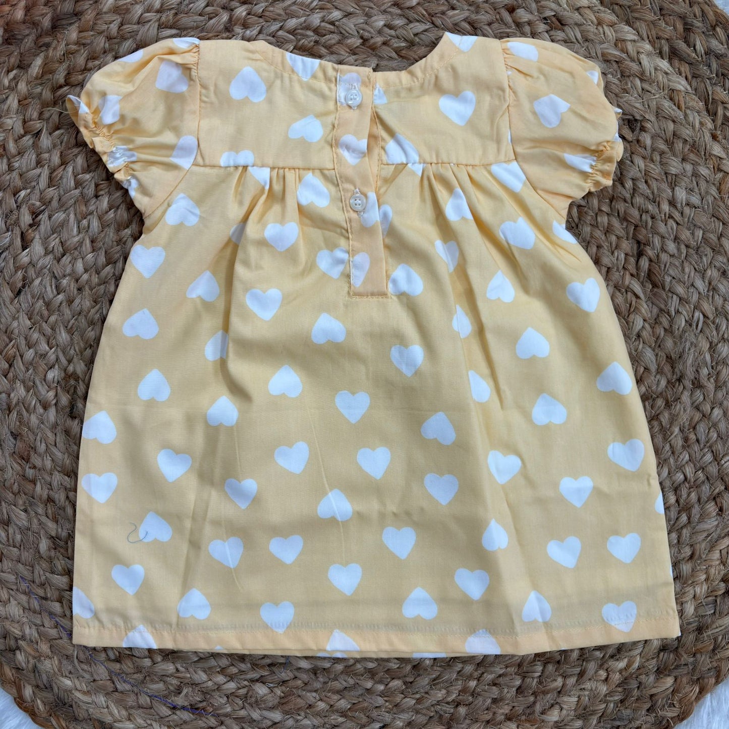 Woven Cotton Baby Frocks CF01