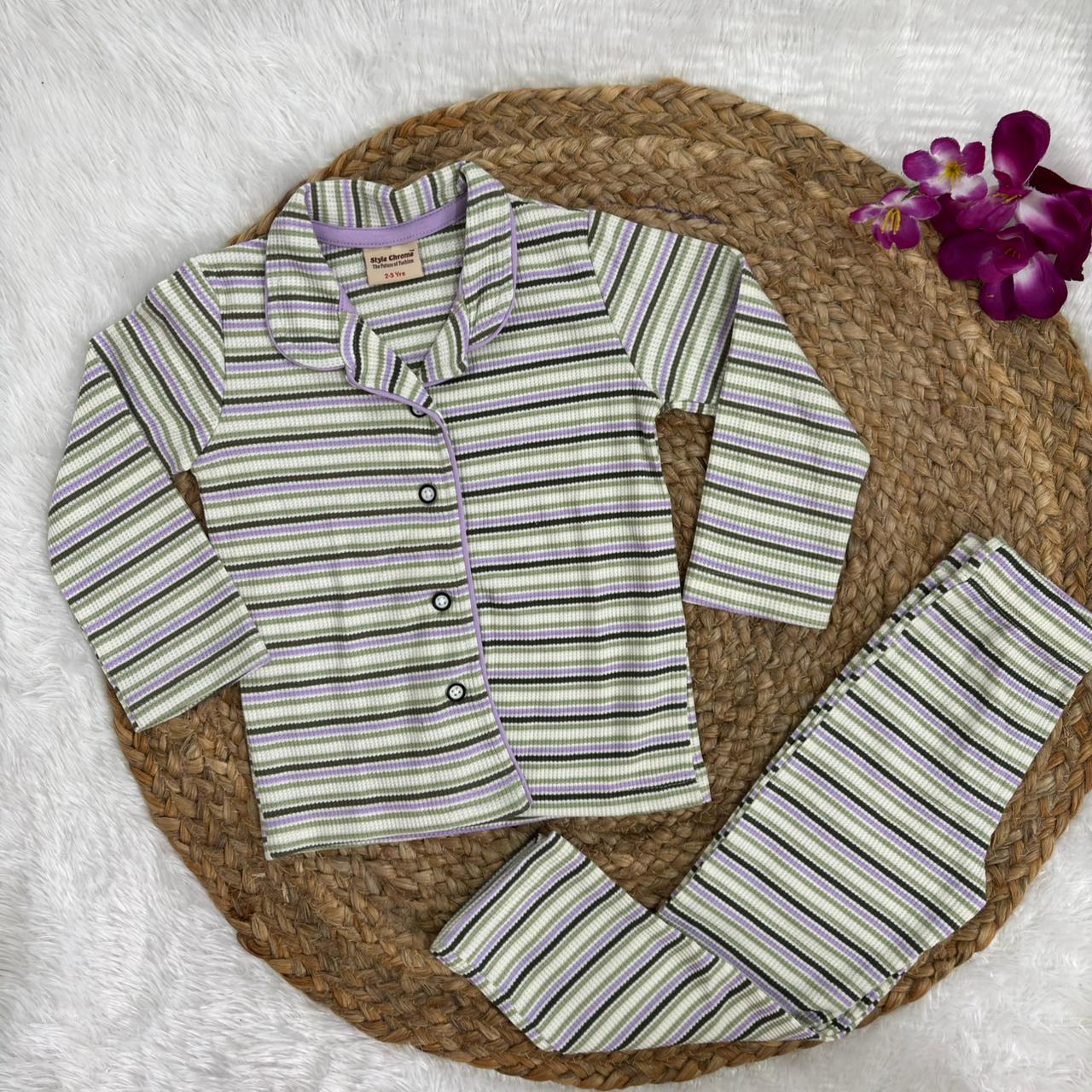 Kids Collar Night Suits KC01