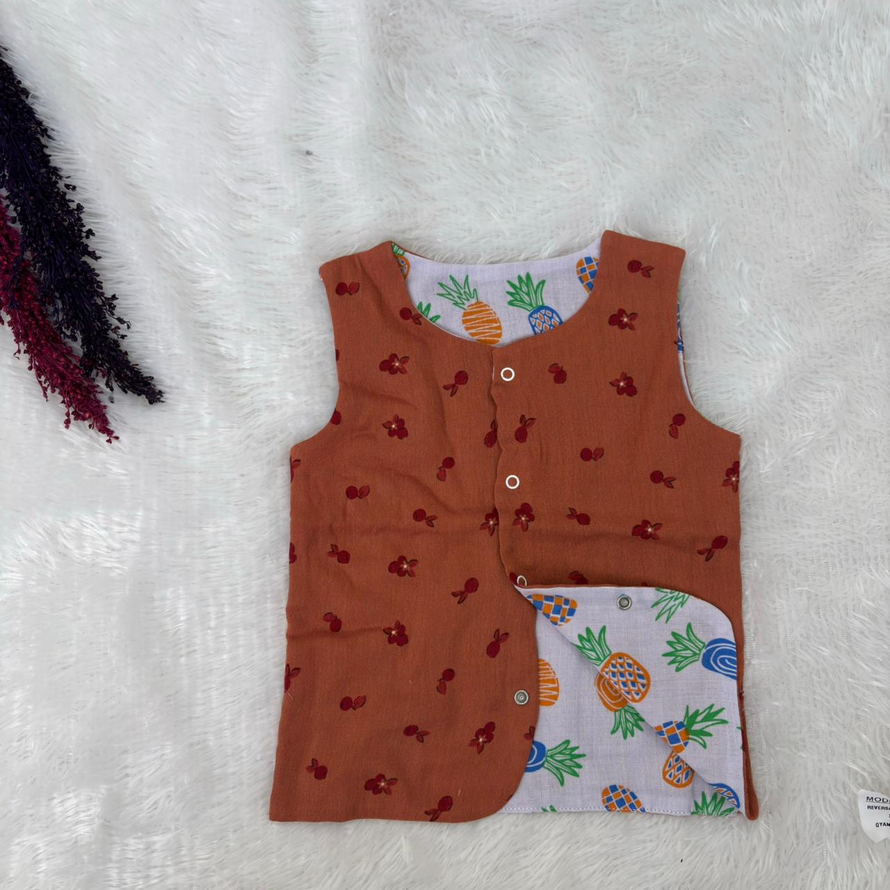 Reversible Muslin Jabla Double Layer MN01