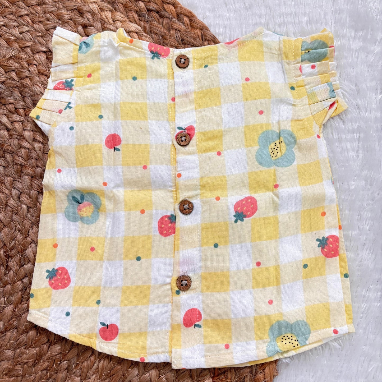 Girls Cotton Pant Co-ord Set