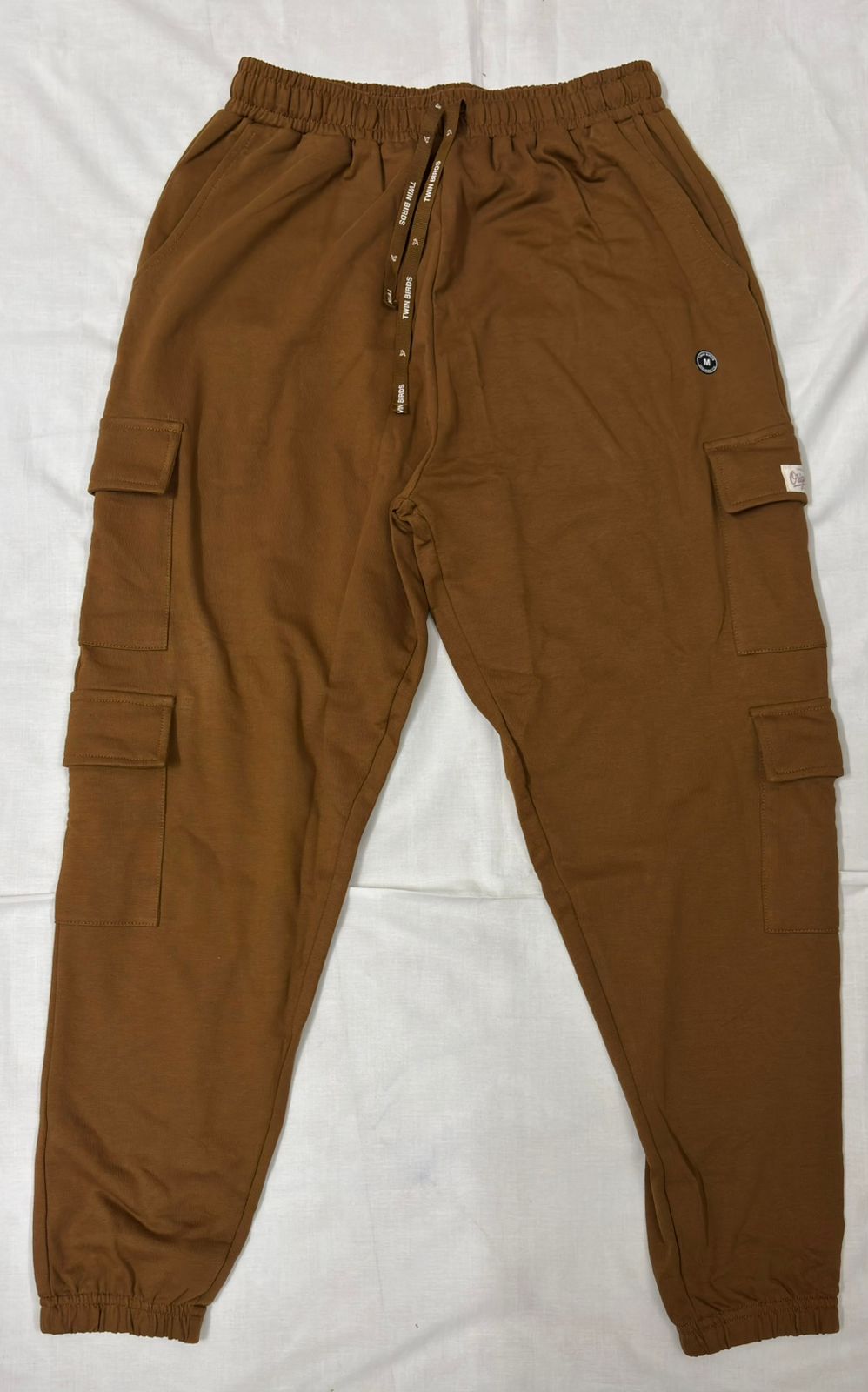 Women's Branded Joggers (Khaki)