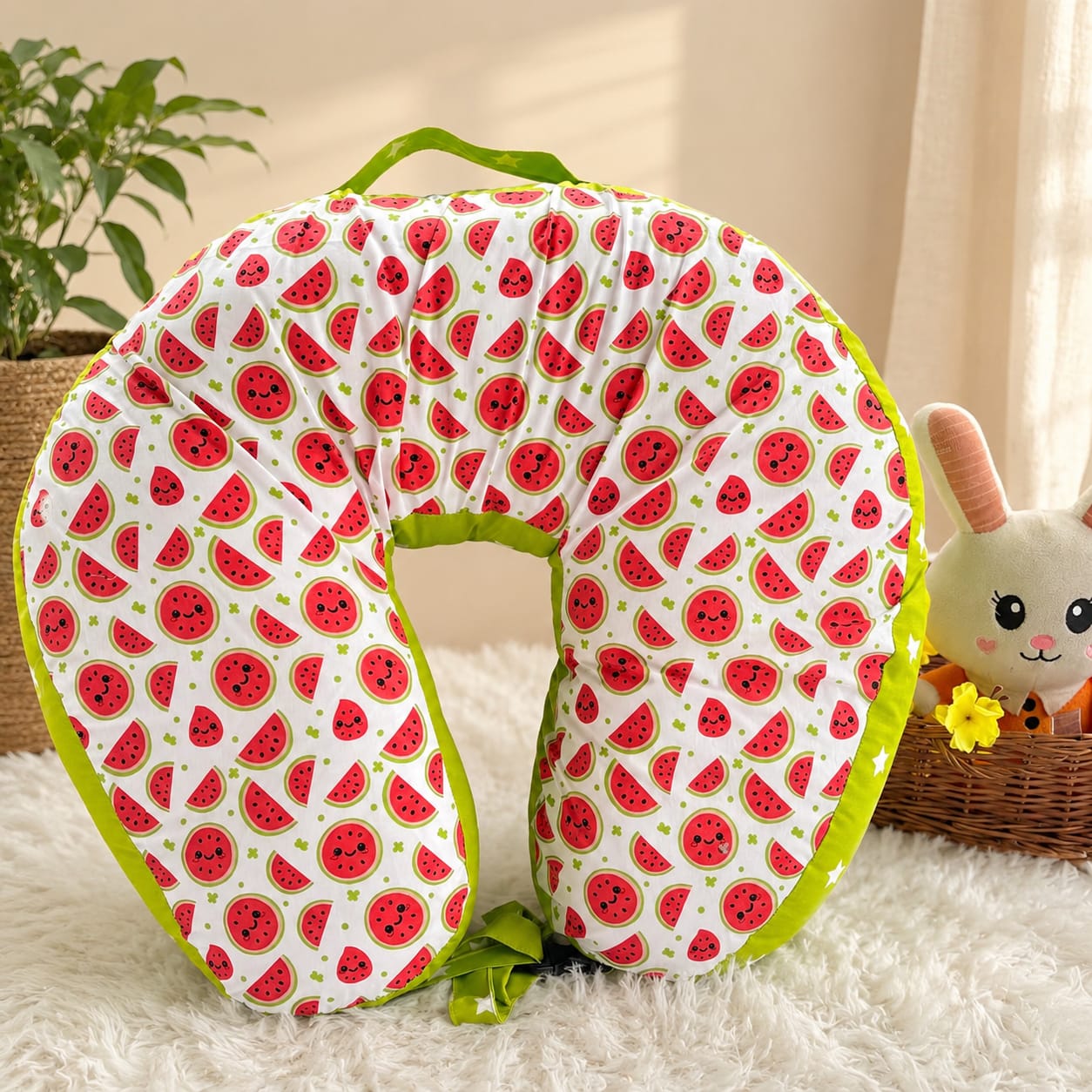 Feeding Pillow Watermelon Print  MN01