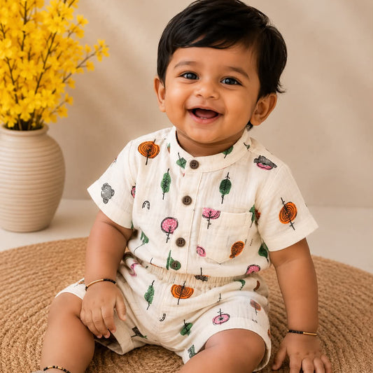 Muslin co-ord set DL01