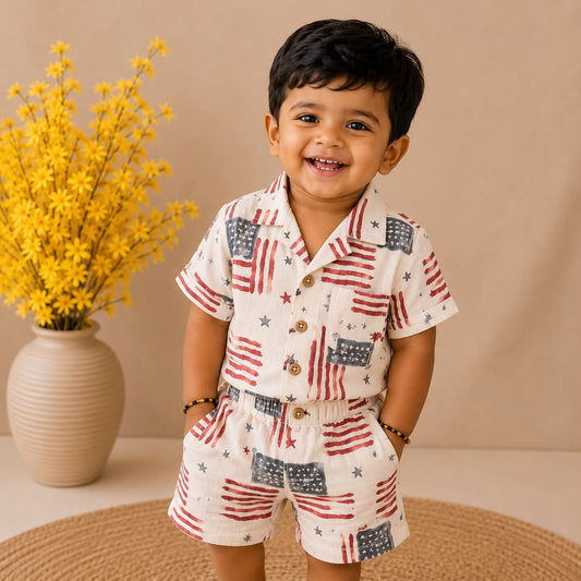 Muslin co-ord set DL01