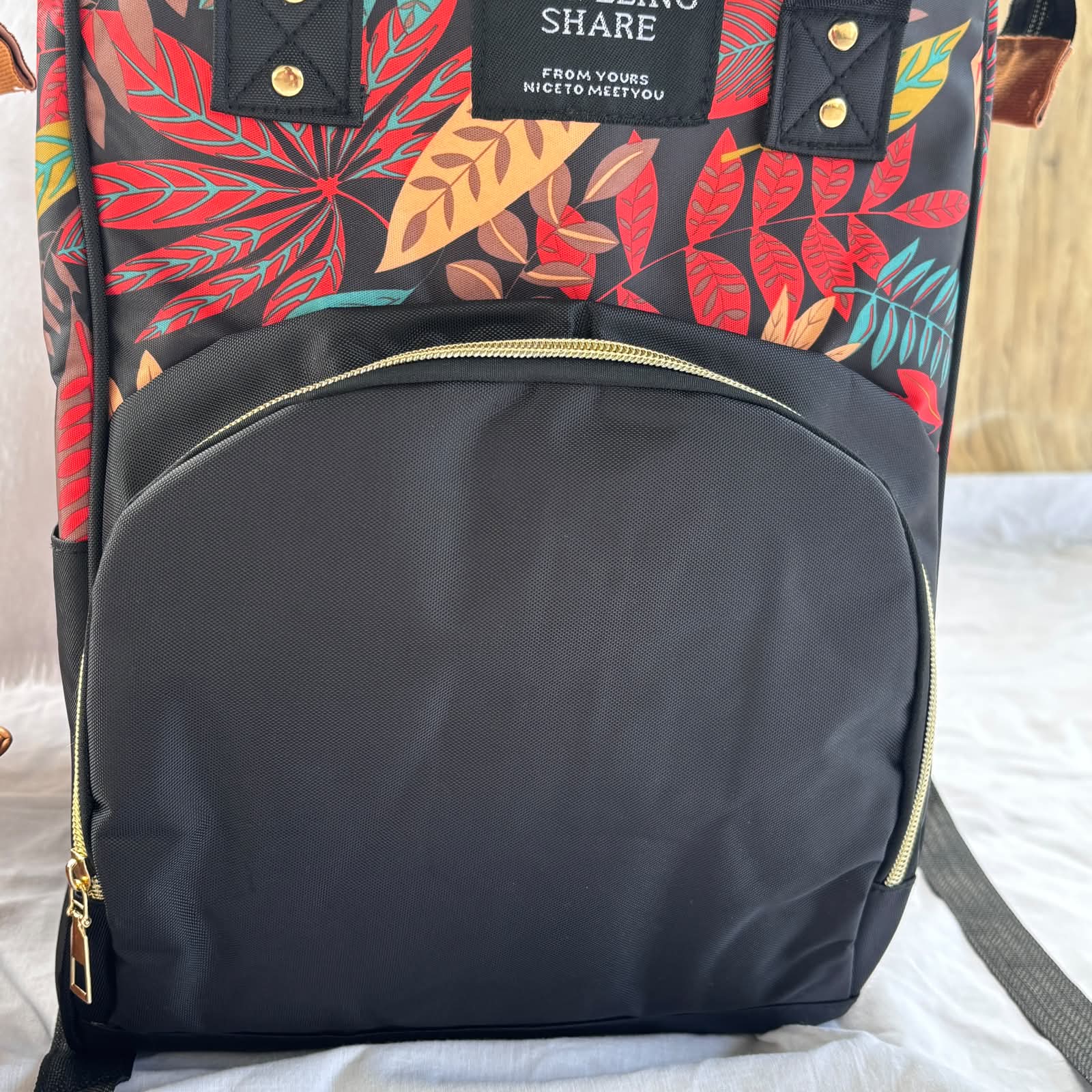 Premium Diaper Bag ( Black )