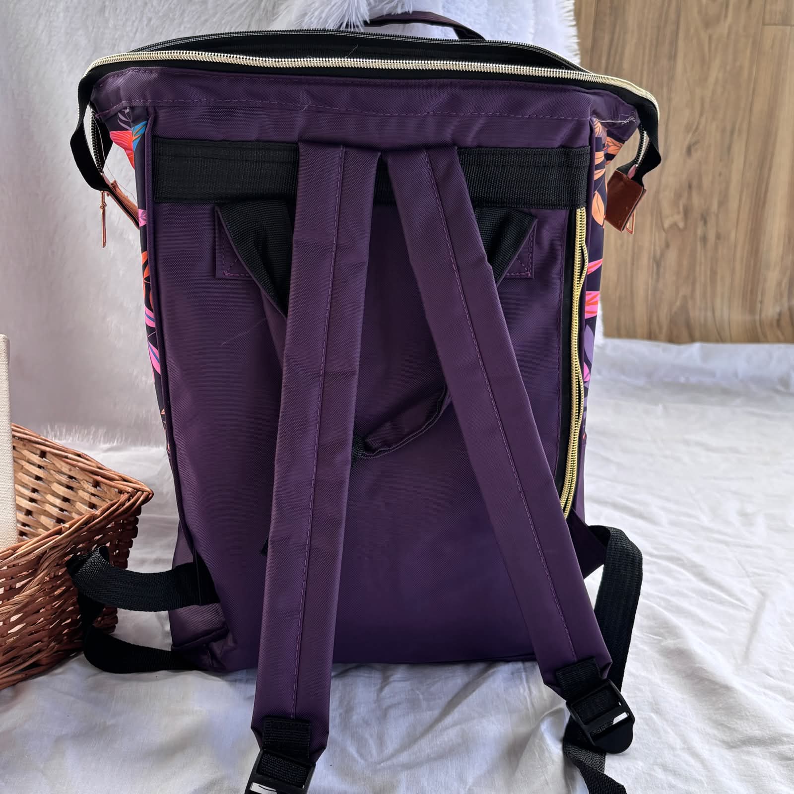 Premium Diaper Bag ( Purple )
