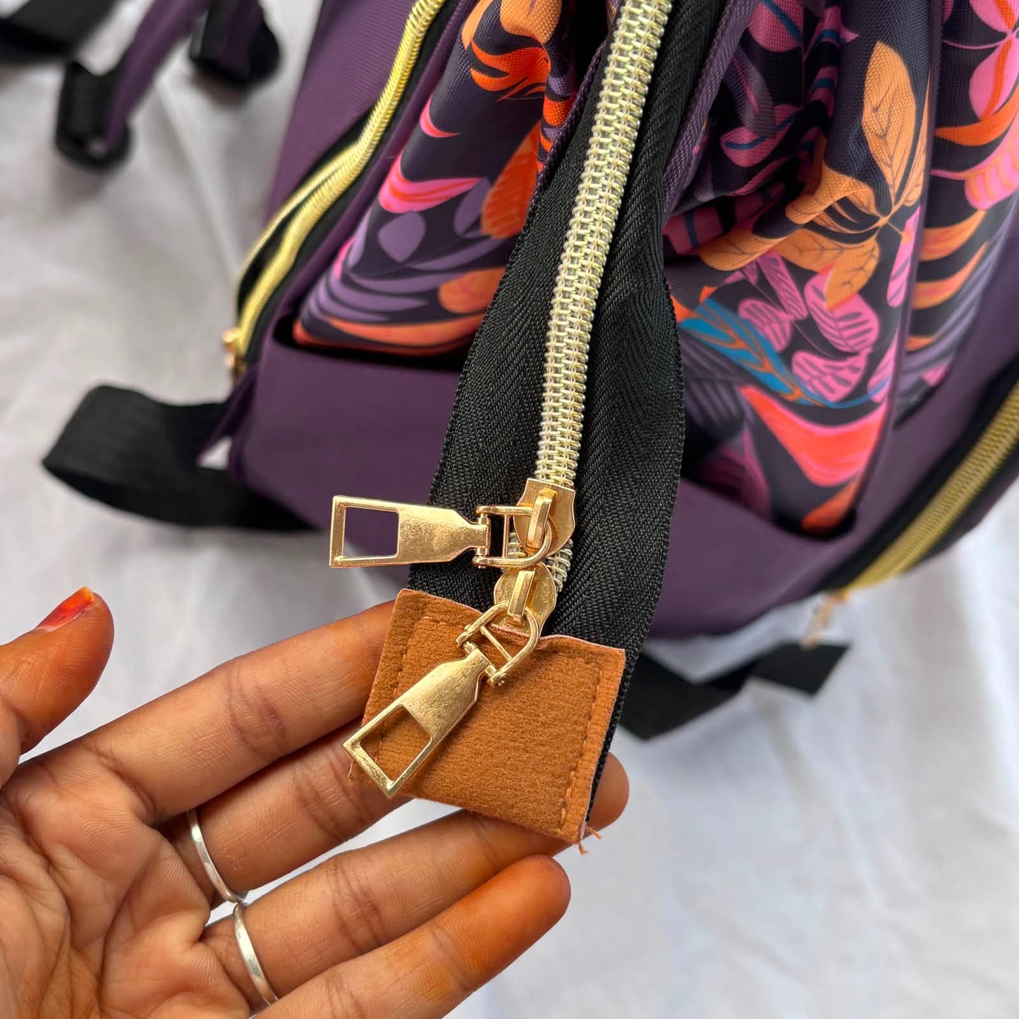 Premium Diaper Bag ( Purple )