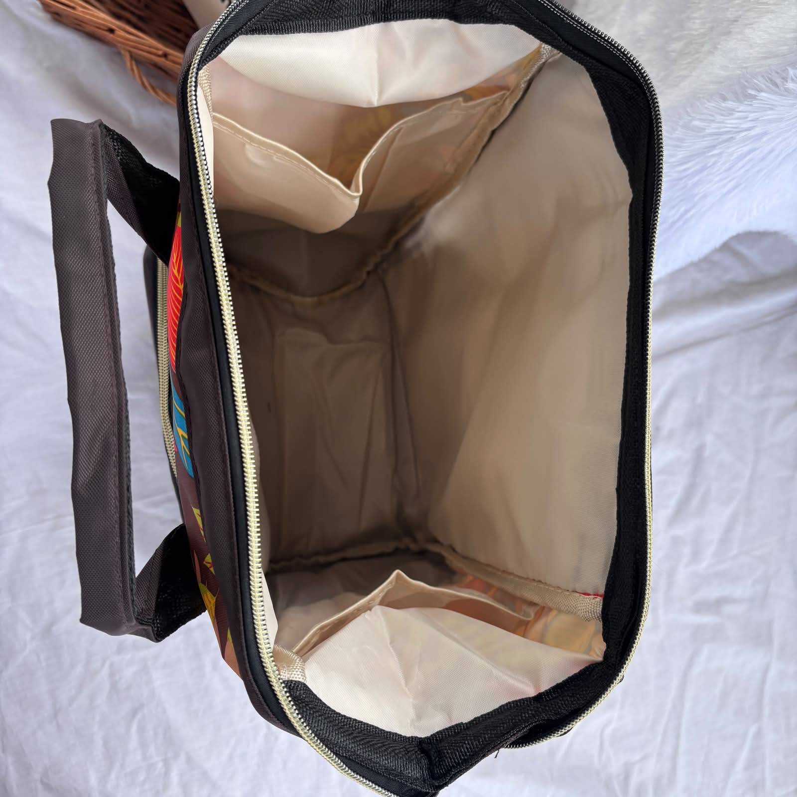 Premium Diaper Bag ( Brown )