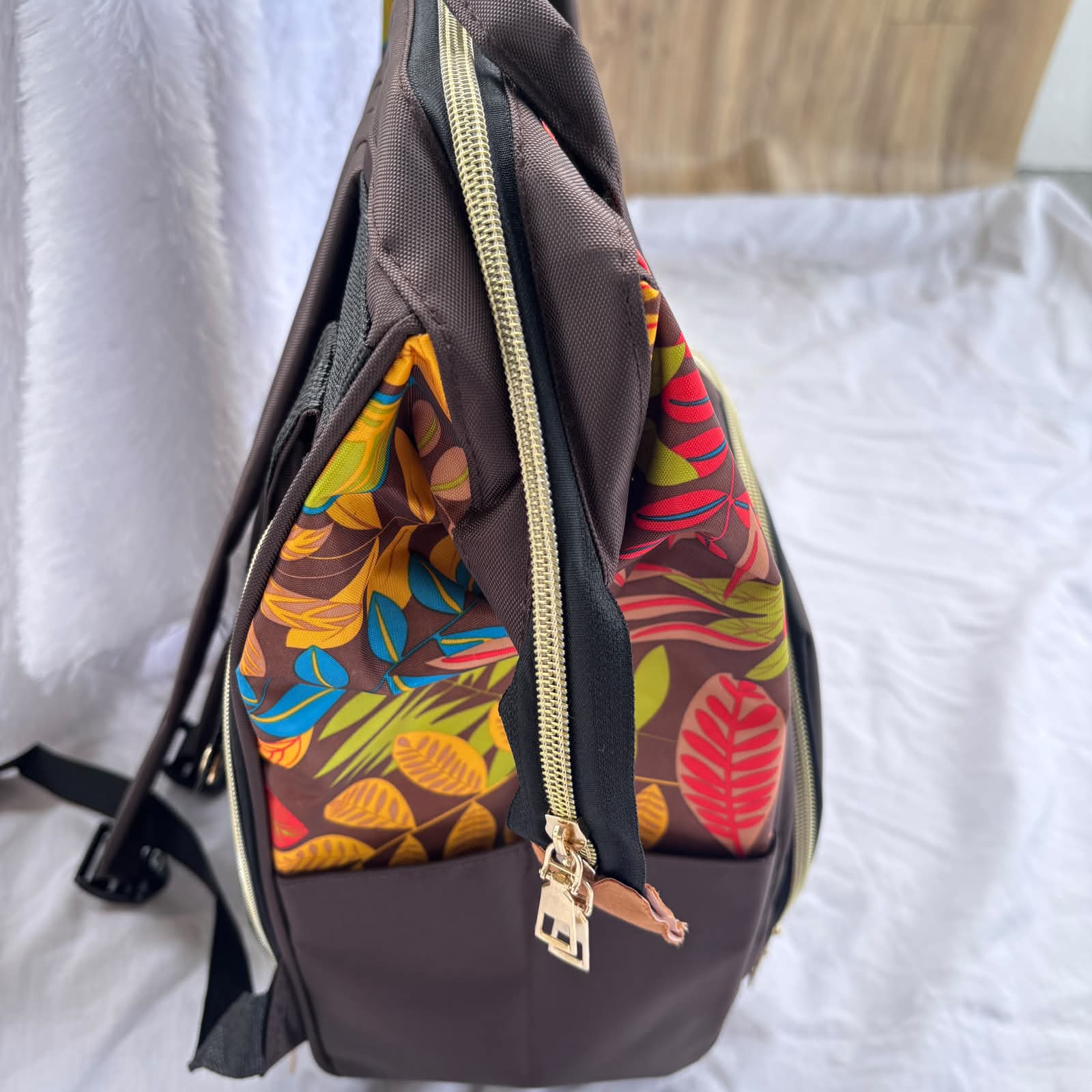 Premium Diaper Bag ( Brown )