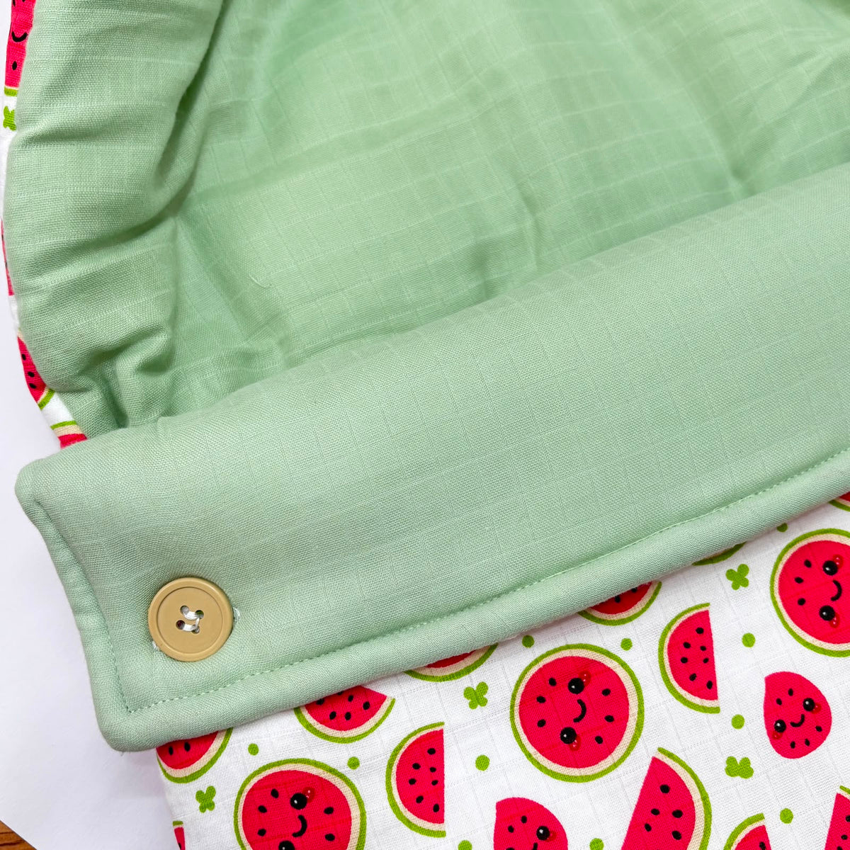 Inside & Outside Muslin Carry Bed MN01 (Watermelon)