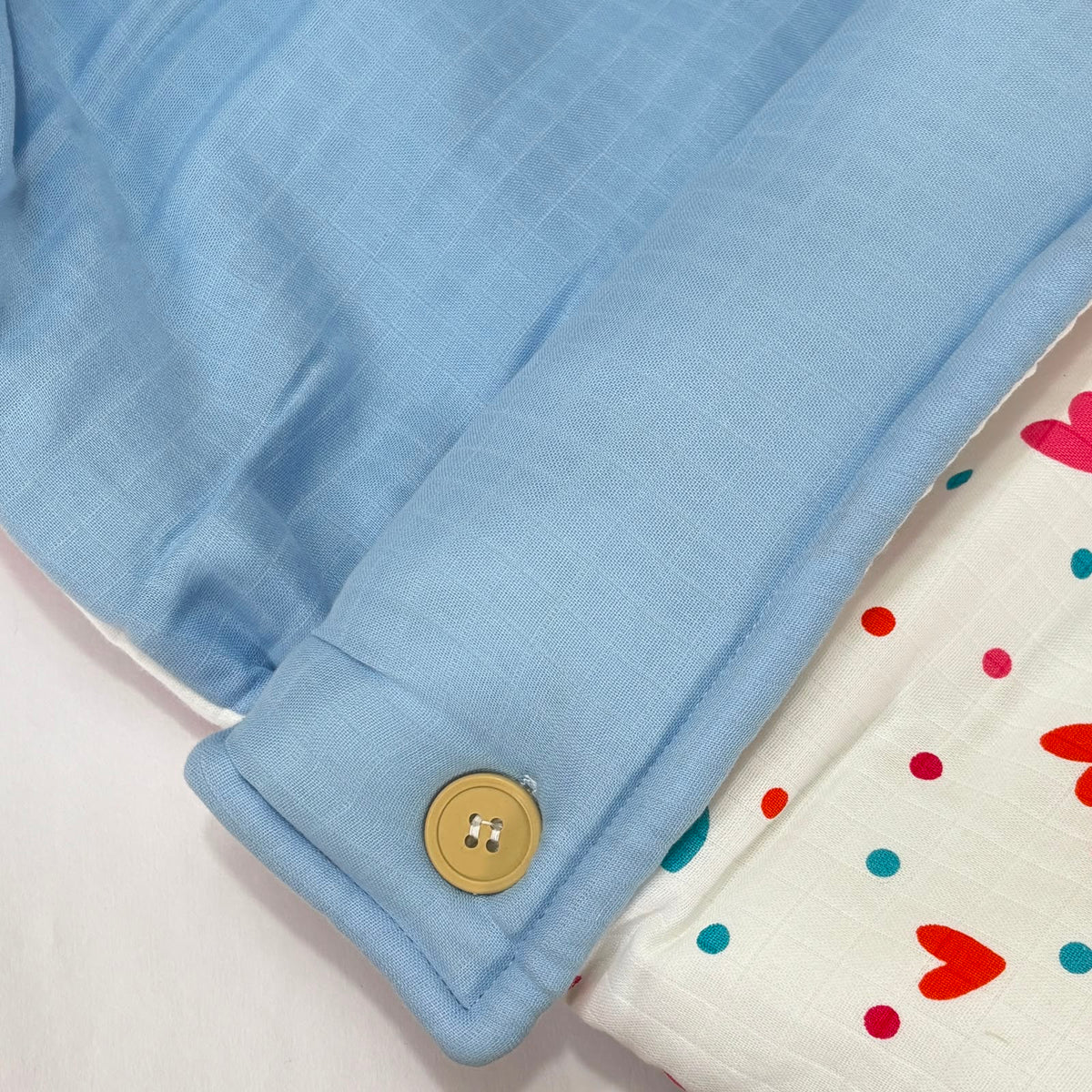 Inside & Outside Muslin Carry Bed MN01 ( Heart )