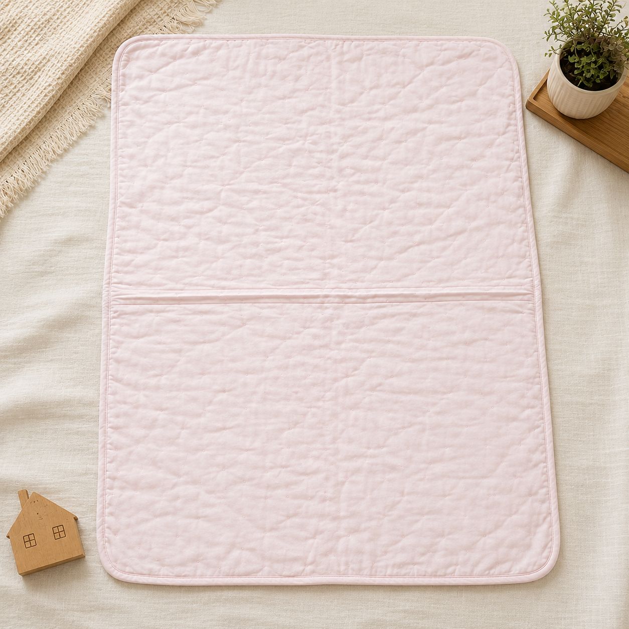 Organic Cotton Baby Quilt MN01