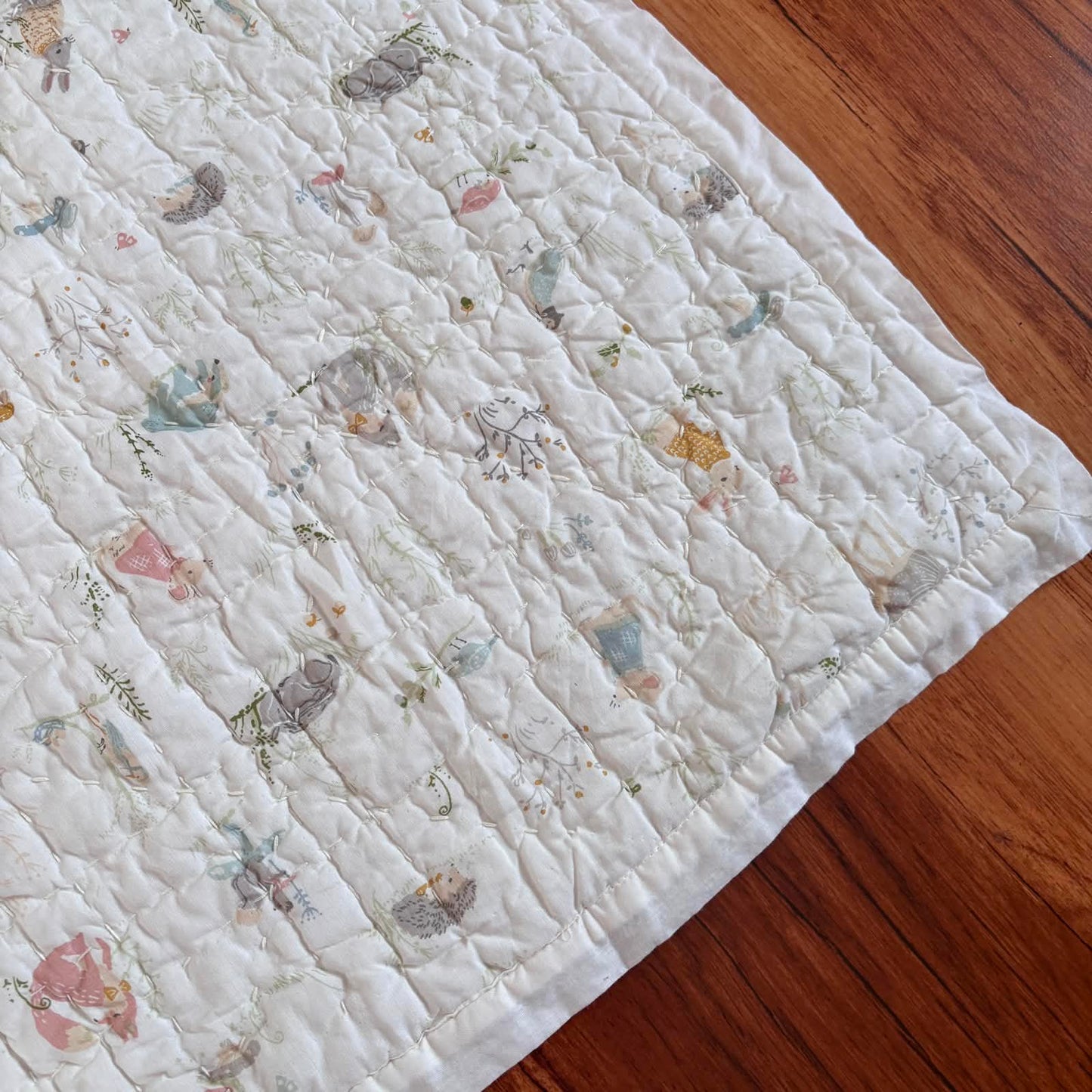 Organic Cotton Baby Quilt MN01