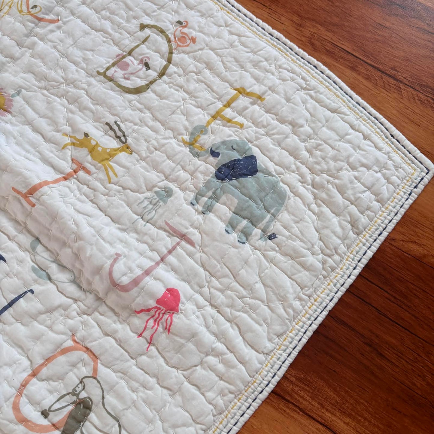 Organic Cotton Baby Quilt MN01