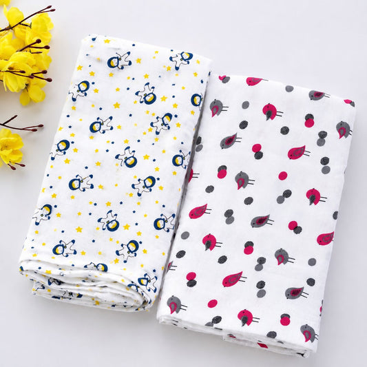 Newborn Muslin Wrapping Blanket