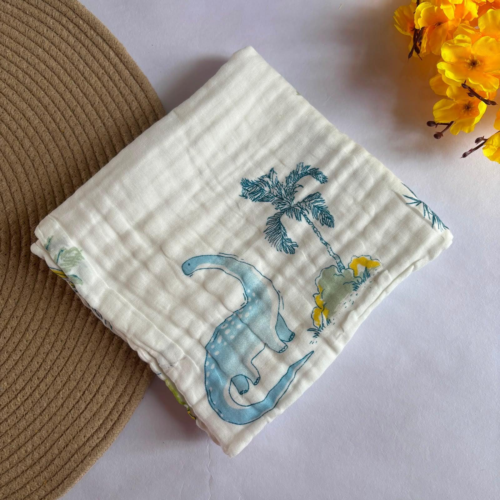 Premium Muslin Baby Blanket Online