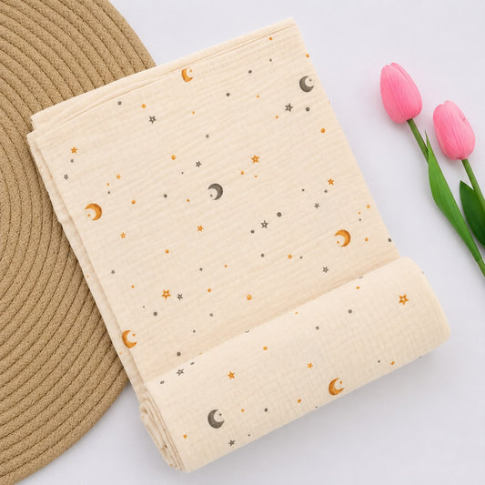Premium Muslin Crinkled Swaddle Size 100 * 100 cm MN01