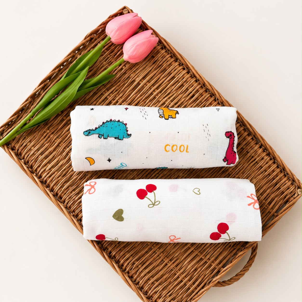 Muslin Bath Towel MN01 ( Pack of 2 )
