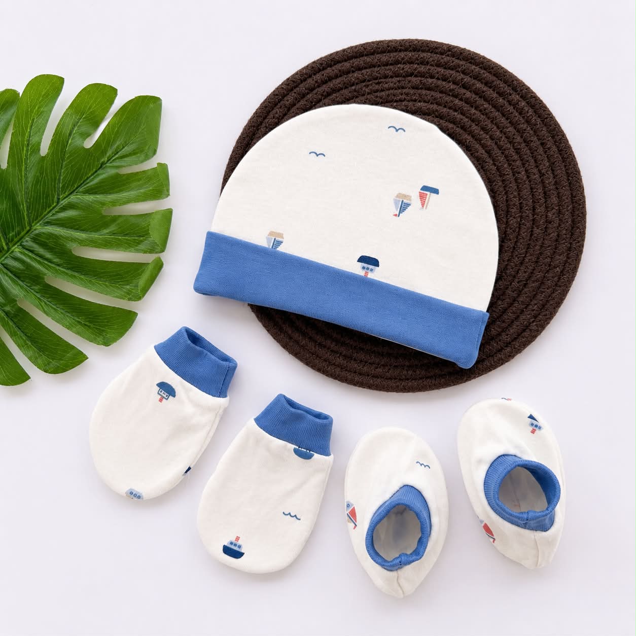 Cap Mitten and Booties Set MN01