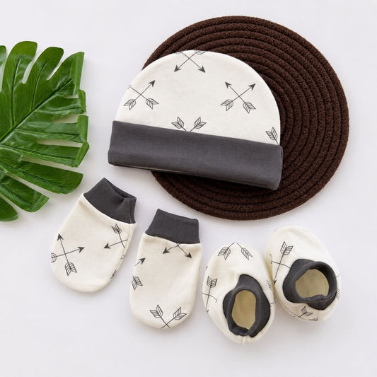 Cap Mitten and Booties Set MN01