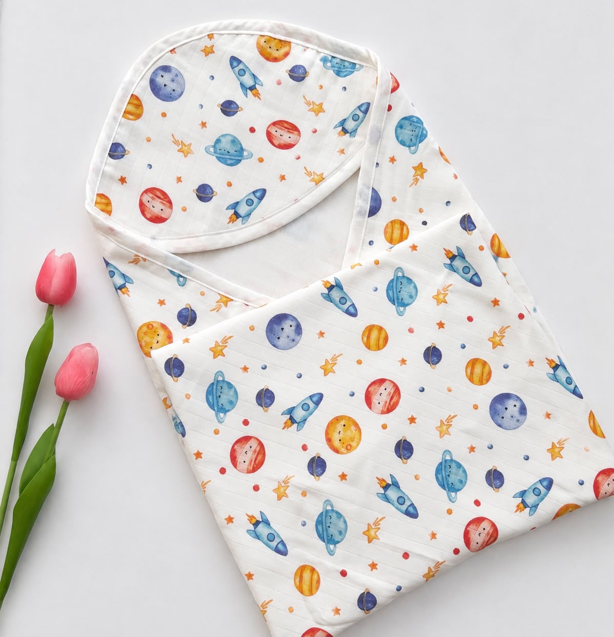 Baby muslin premium cap towel MN01