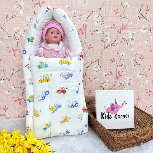 Baby Crinkled Muslin Carry Bed MN01