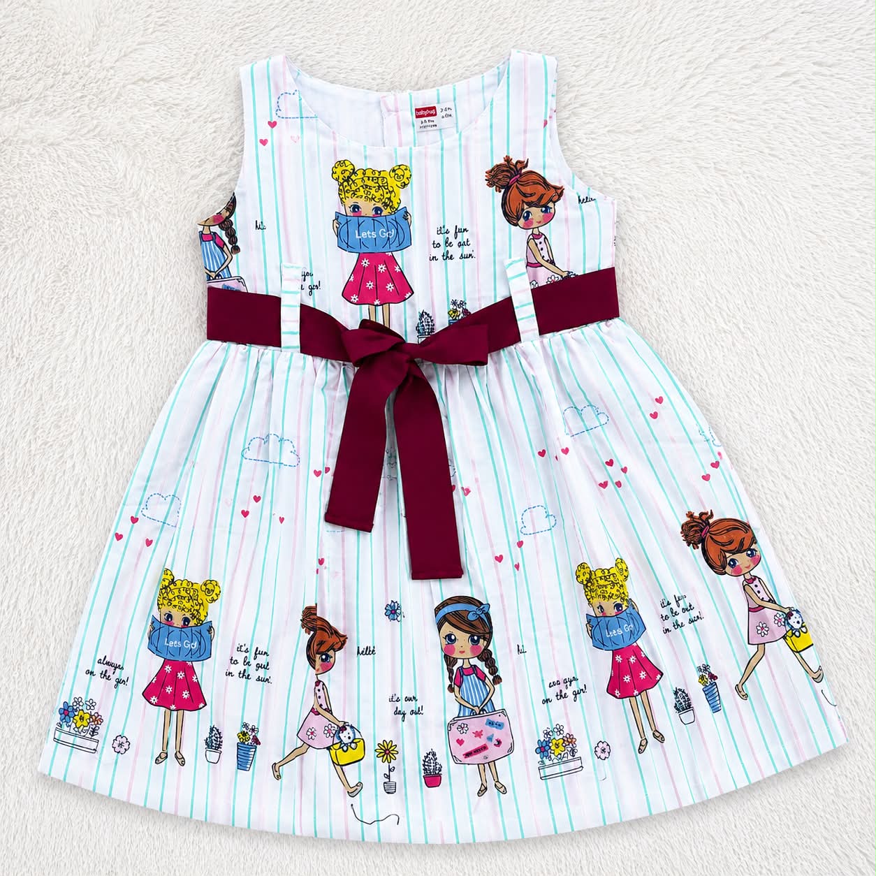 Premium Quality Girls Frock With Cotton Linings