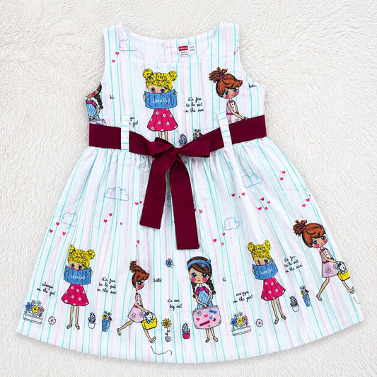 Premium Quality Girls Frock With Cotton Linings