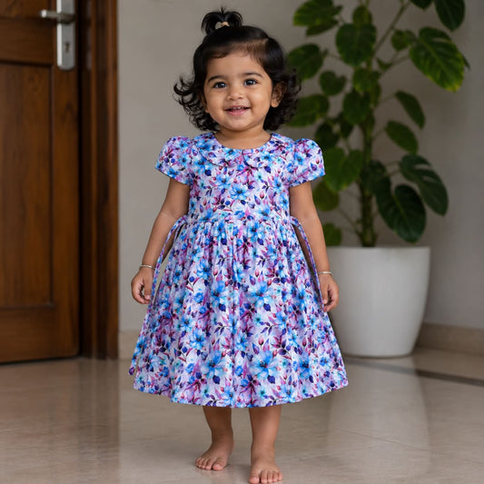 Premium Quality Girls Frock With Cotton Linings