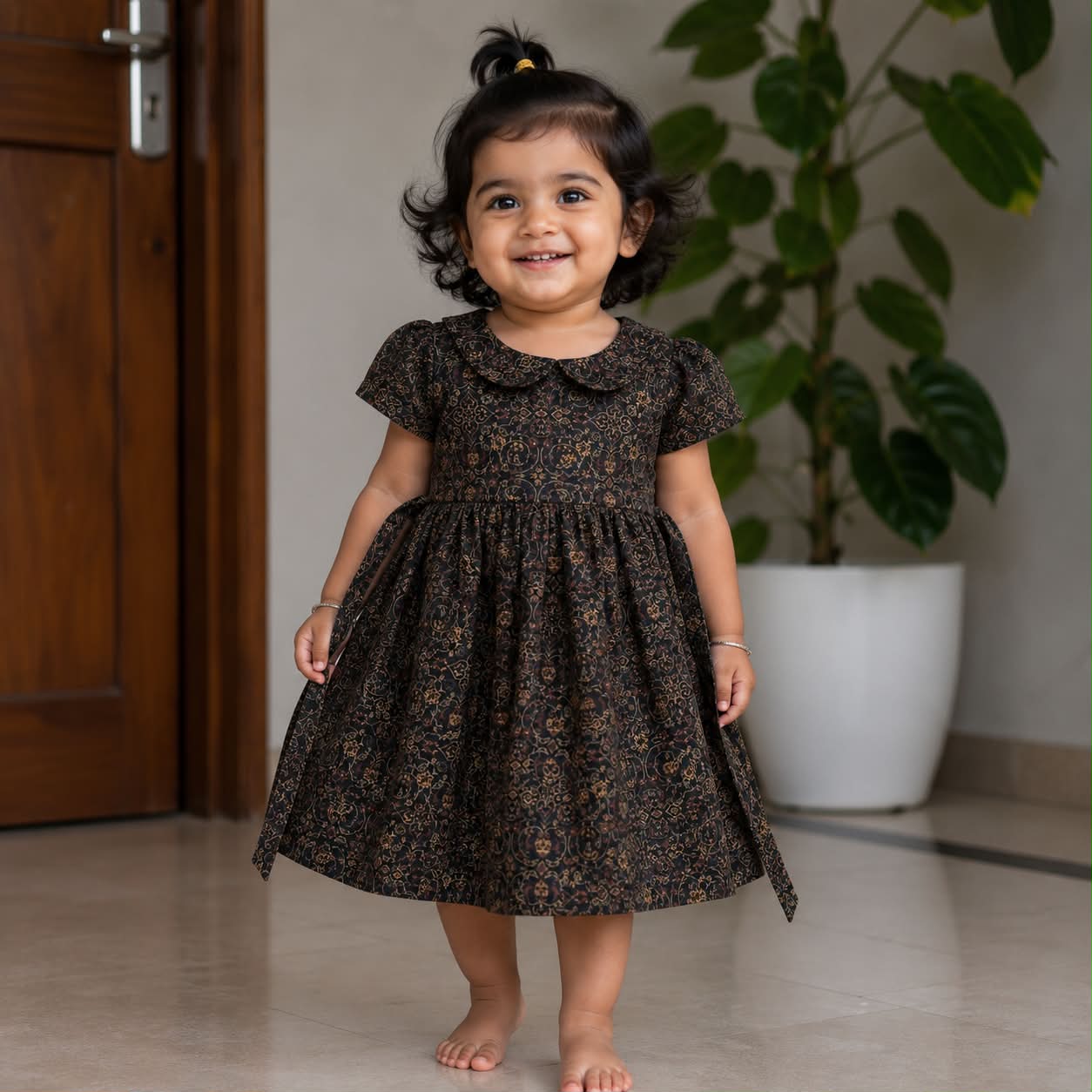 Premium Quality Girls Frock With Cotton Linings