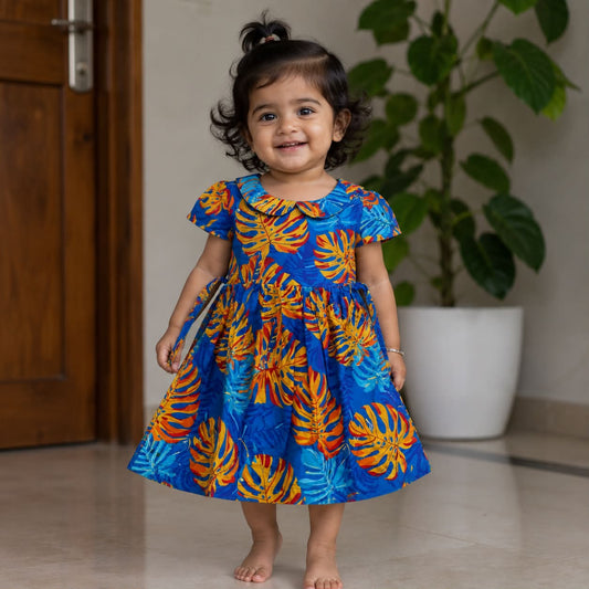 Premium Quality Girls Frock With Cotton Linings