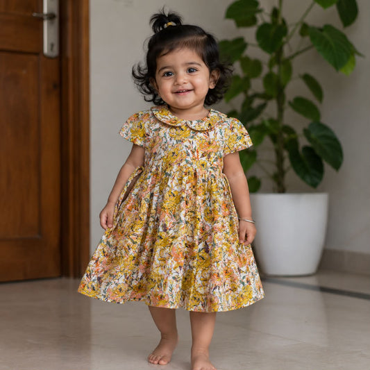 Premium Quality Girls Frock With Cotton Linings