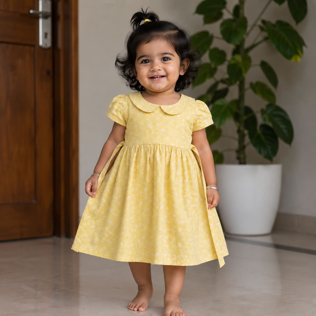 Premium Quality Girls Frock With Cotton Linings