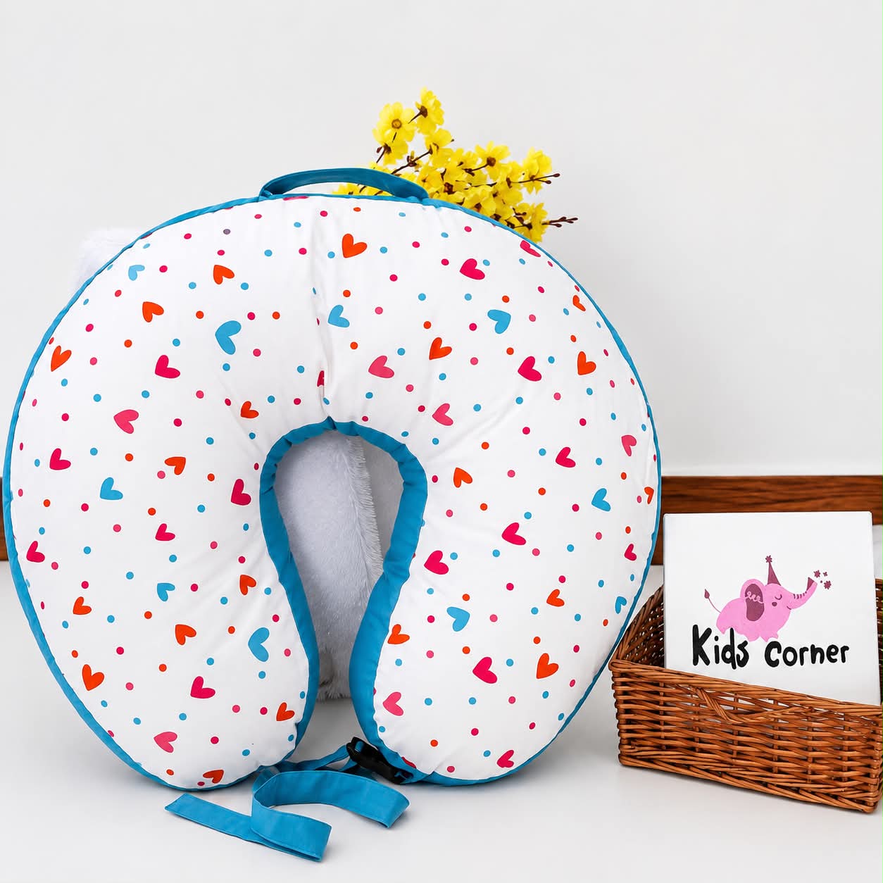Baby Muslin Carry Bed , Mosquito Net Bed & Feeding Pillow Combo MN01