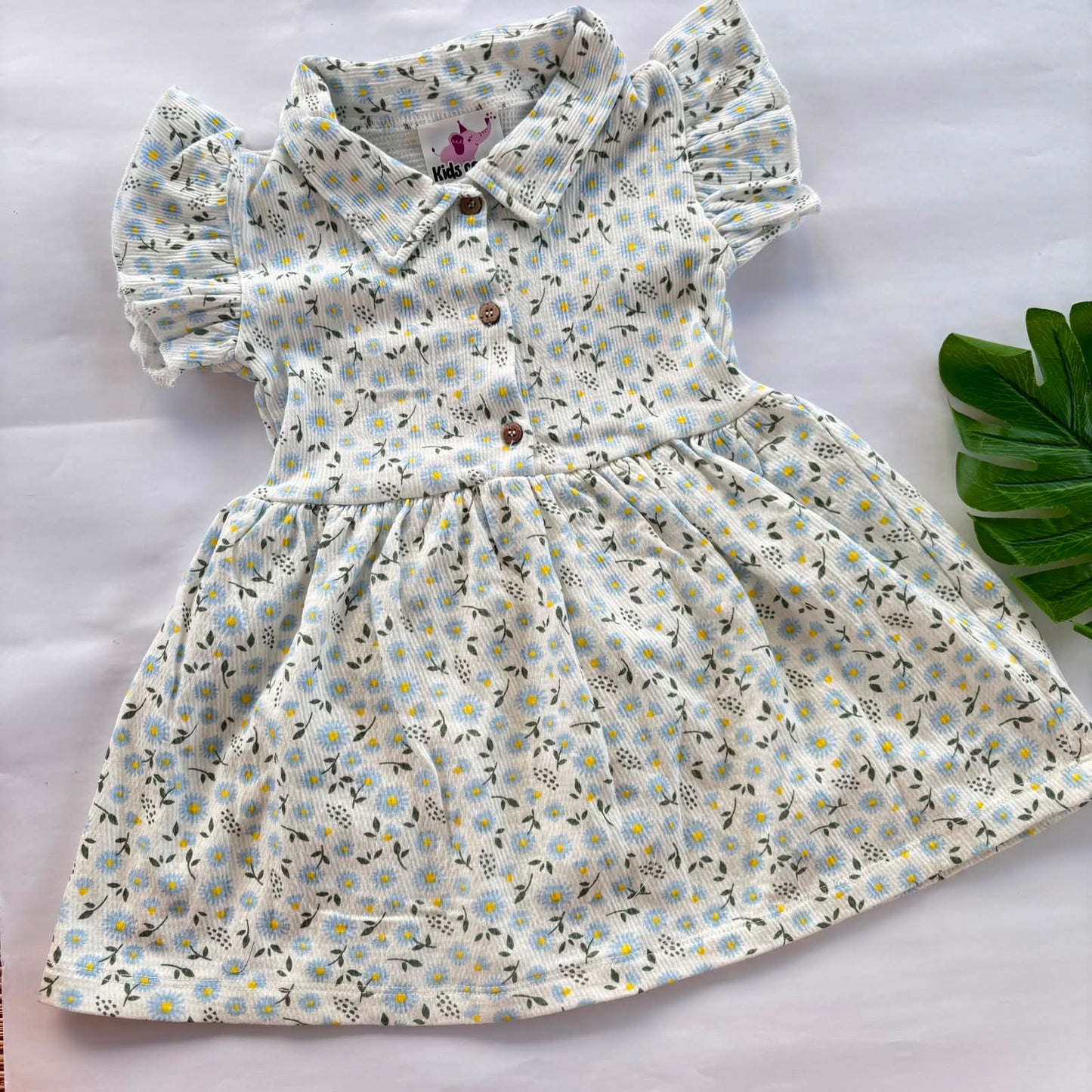 Baby Frocks Front Open Button MN01