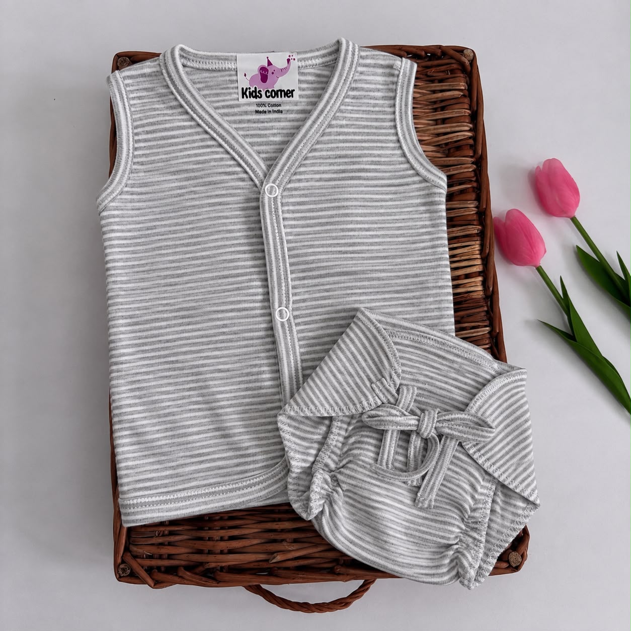 Premium Button jabla and Nappy set MN01
