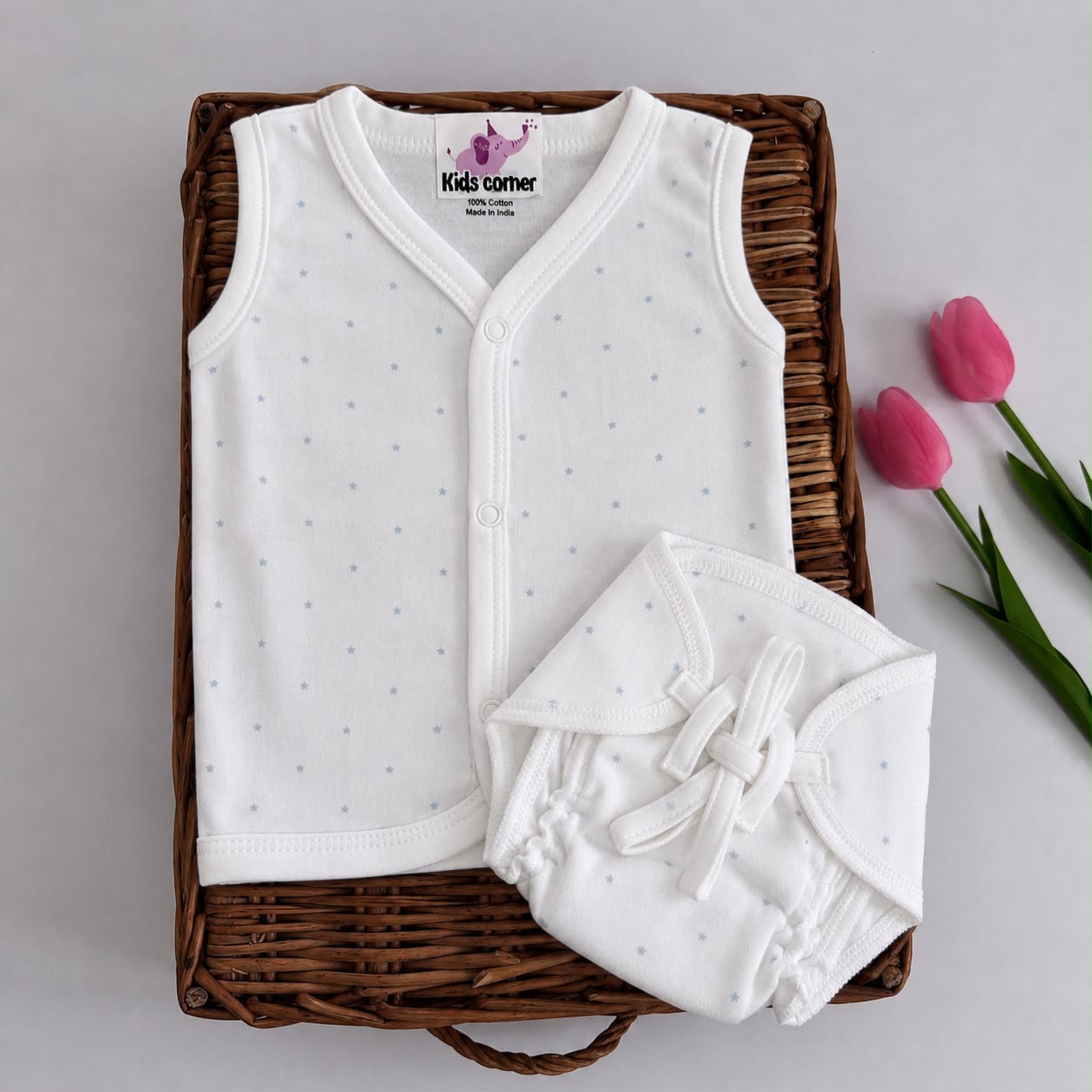 Premium Button jabla and Nappy set MN01