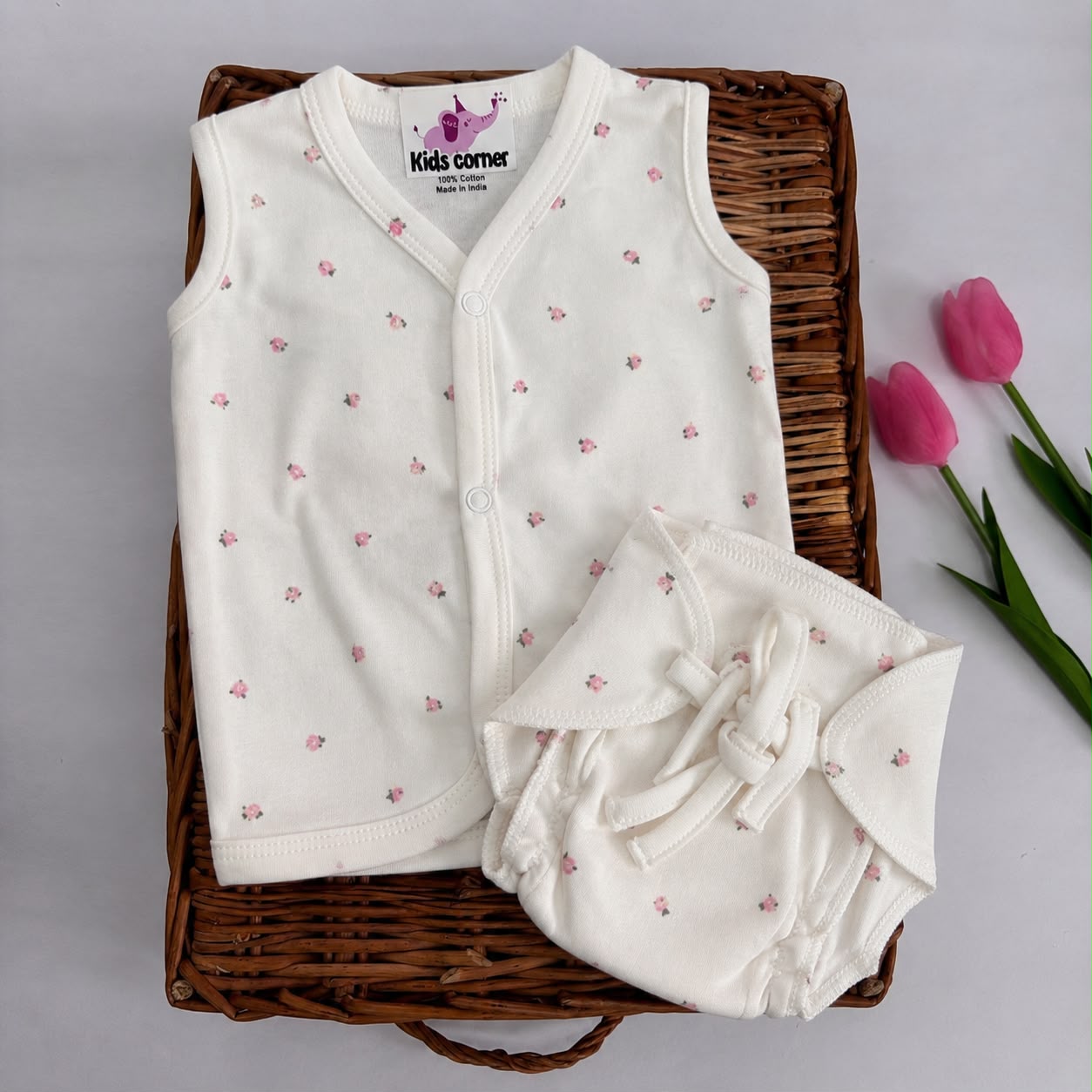 Premium Button jabla and Nappy set MN01