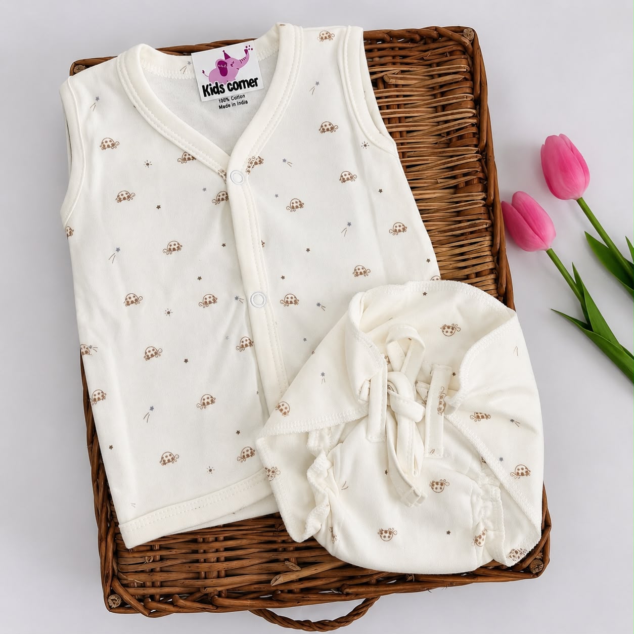 Premium Button jabla and Nappy set MN01