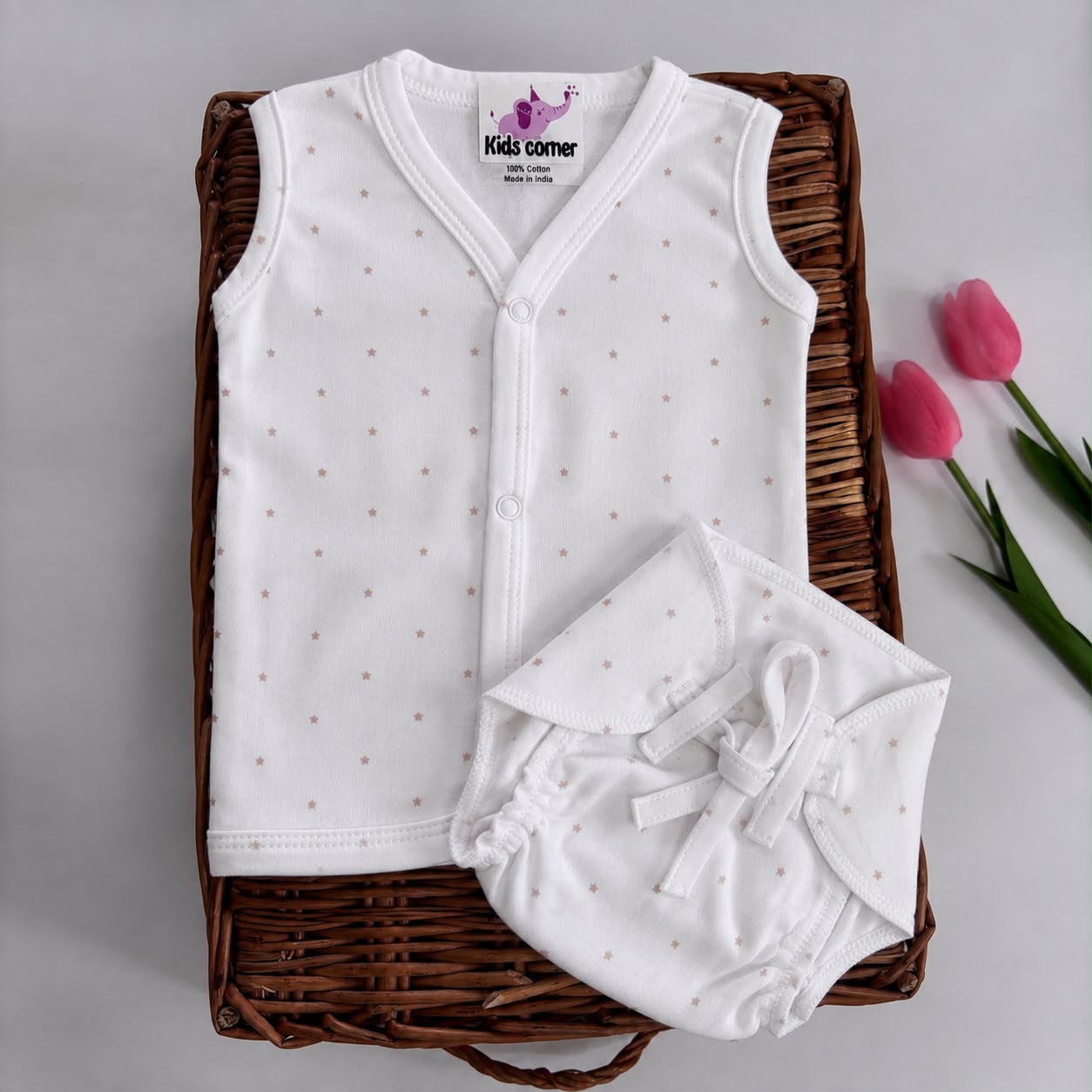 Premium Button jabla and Nappy set MN01