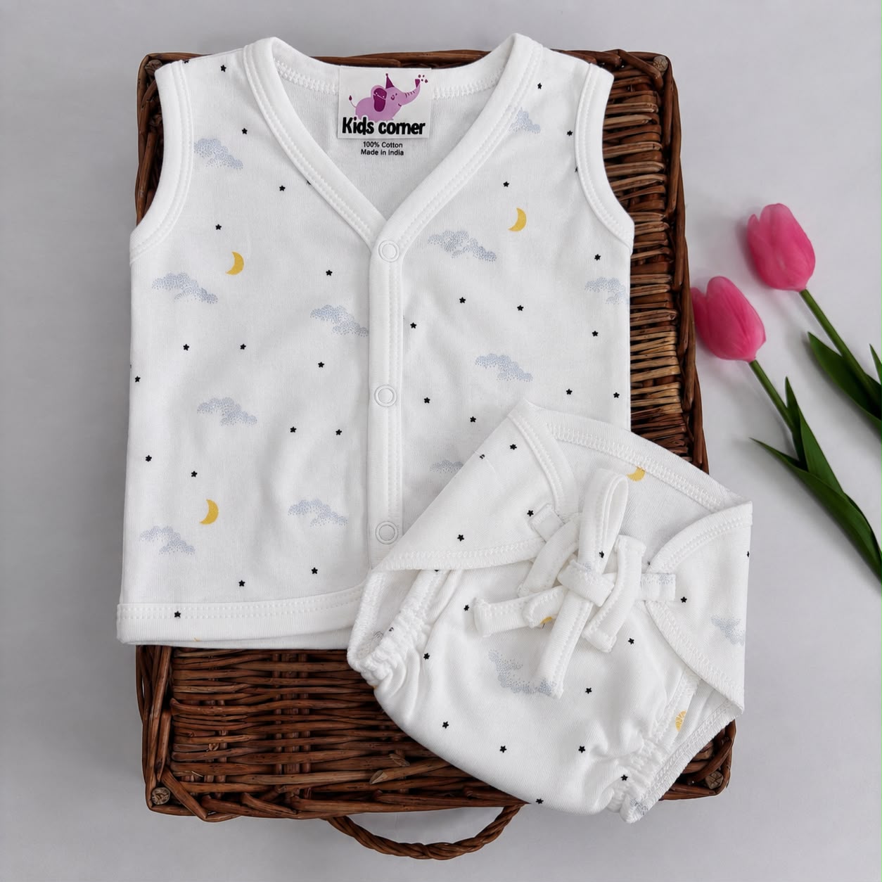 Premium Button jabla and Nappy set MN01
