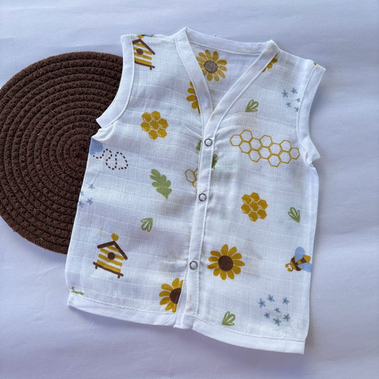 Muslin Button jablas MN01