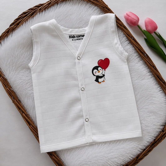 Muslin Button jablas MN01 ( Penguin )