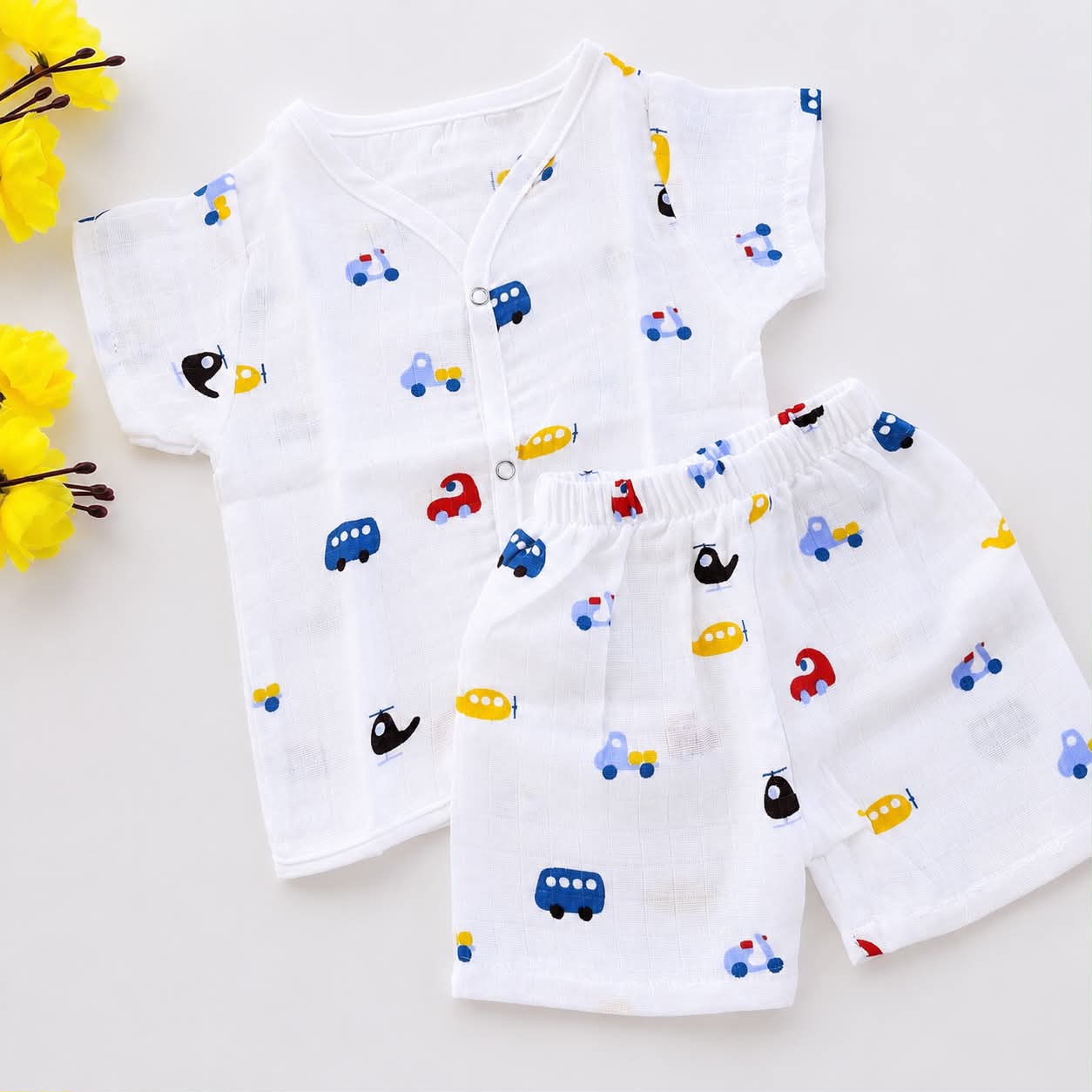 Premium Muslin co-ord set MN01
