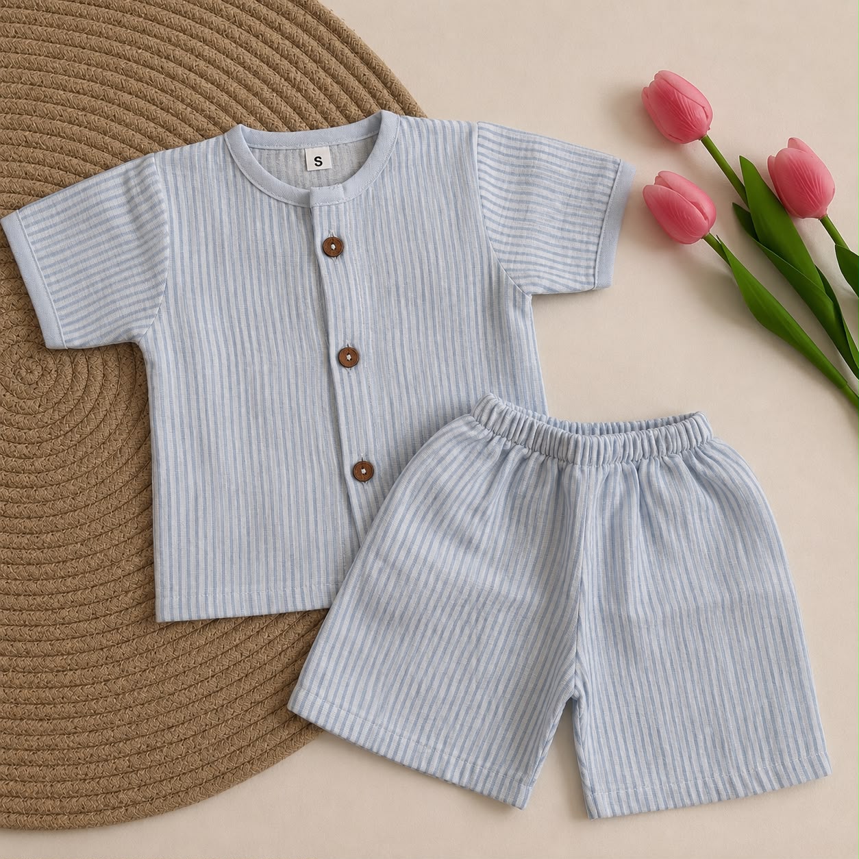 Premium Muslin co-ord set MN01