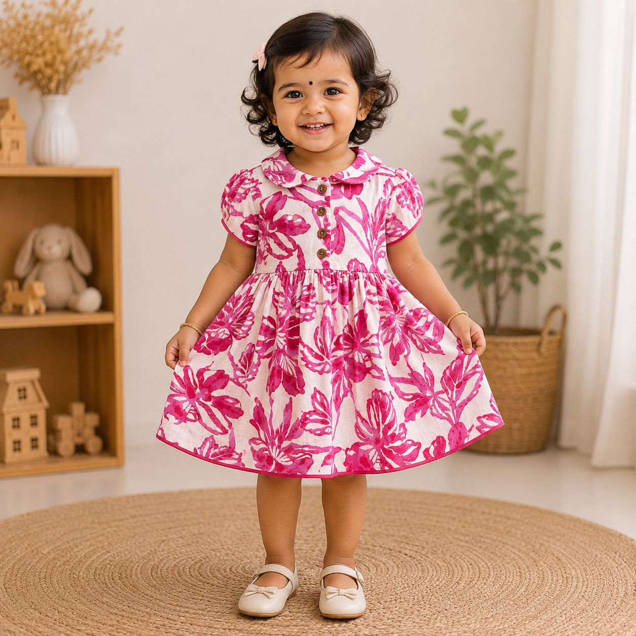 Buy Soft Cotton Muslin Dress